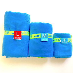 Microfiber Swim Towel ultra compact Blue Large